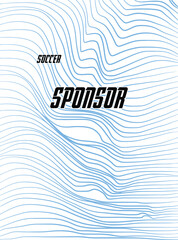 Grunge Abstract Geometric Vector Pattern for Sports Jersey Sublimation