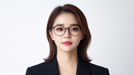 Fototapeta premium Professional woman in eyeglasses