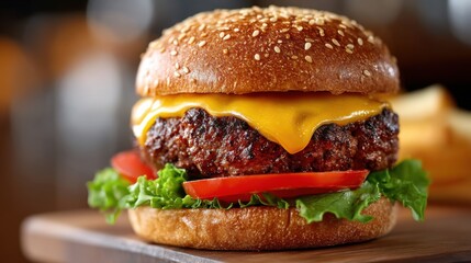 juicy burger fast food in america