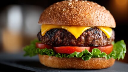 juicy burger fast food in america