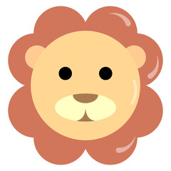 Cute Lion Flat