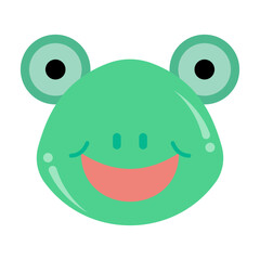 Cute Frog Flat