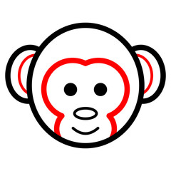 Cute Monkey Dual Tone