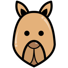 Cute Capybara Filled