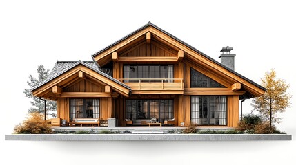 old wooden house
