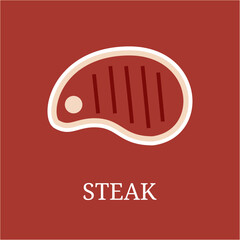 Steak icon "NO AI"