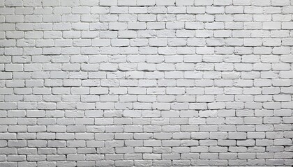 Fototapeta premium old white brick wall texture for background