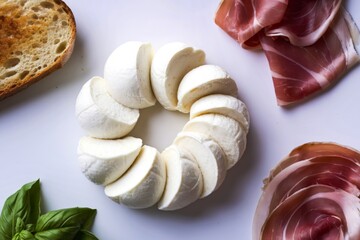 a delightful spread of Italian delicacies