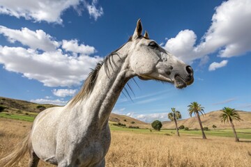 arabian run horse prompts image
