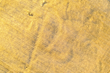 drone top down view shot golden wheat field bordering tilled earth farmland agriculture detail of...