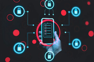 Fototapeta premium Real-Time Digital Marketing Dashboard with Ad Campaign Analytics