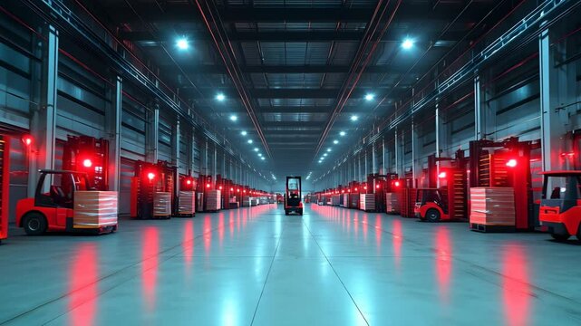 Efficient cross docking station for seamless business logistics