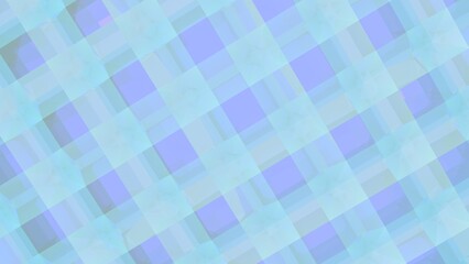 Soft pastel plaid with lavender and blue checks.