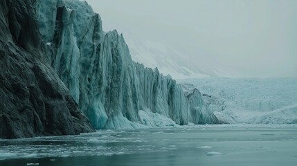 Majestic Glacier Landscape