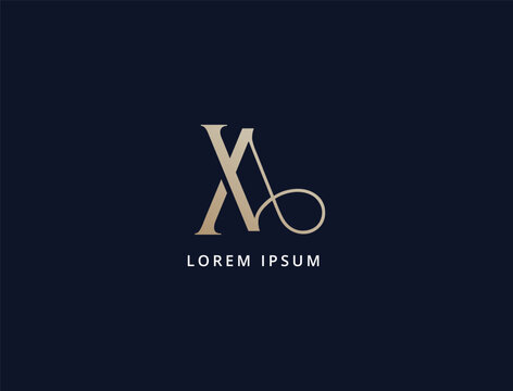 letter la modern brand logo design, al lettering, la logo design, business corporate branding indentity al logo