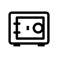 Safe box vault security money finance banking deposit protection lock treasure strongbox secure safe