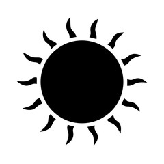 Black sun vector illustration graphic design sunburst sunshine sunlight summer heat light ray sunbeam 90