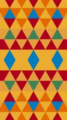 triangular motif. triangle pattern. tribal motif. triangle background. HD