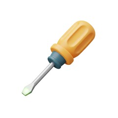 3D cartoon dual-color screwdriver