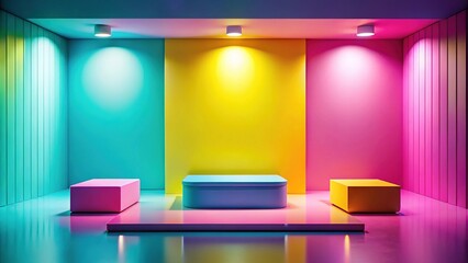 Product Photography Mockup with Copy Space