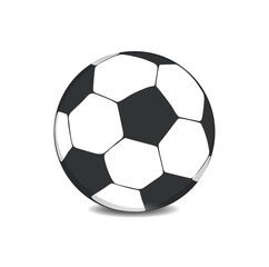 Fototapeta premium leather soccer ball. Soccer balls or football ball. Vector illustration. Eps 10.