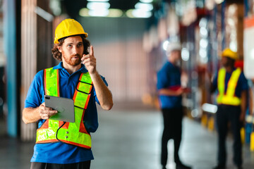 Digital Inventory Management in Warehouse.