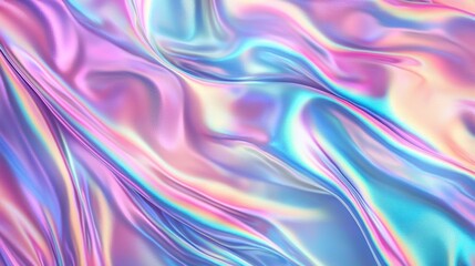Obraz premium A pearlescent satin fabric with soft iridescence.