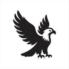 vector illustration of an eagle