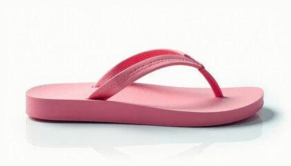 A single flip-flop isolated on a white background , fashion, clean