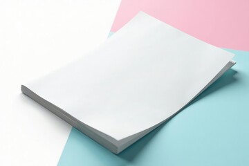 Close-up of ballot paper, isolated on white background, society, document