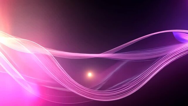 Sanfte Rosa Blaue Lichtspiralen Animation