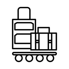 travel bag icon