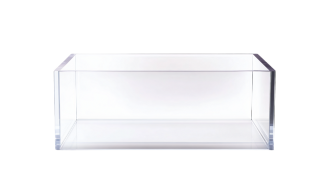 Transparent Acrylic Display Case for Exhibits and Collectibles