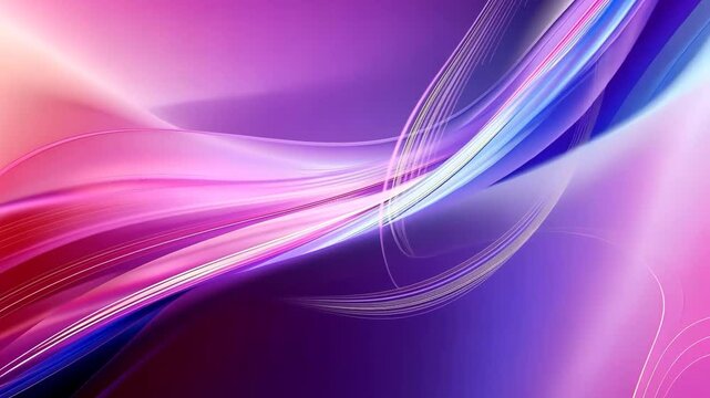 Rote Rosa Sanfte Lichtflut Animation Hintergrund