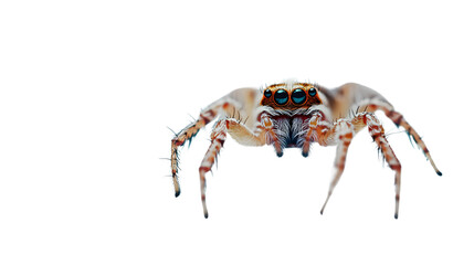 Detailed Spider Isolated on White Background for Graphic Design Projects