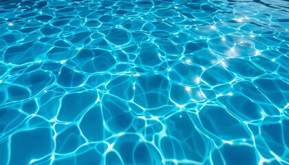 Obraz premium Cool Wallpapers. Water Surface with Sunlight Ripples and Abstract Patterns