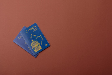 Canadian passport for travelling, flying and doing business. Canada document