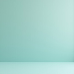 Obraz premium serene and minimalistic background featuring soft mint green color, perfect for various design projects