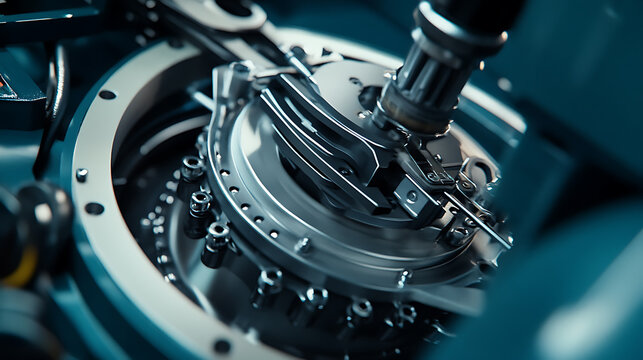 Offshore rig mechanic servicing a winch motor on the drilling floor. Featuring repair skills and mechanical knowledge