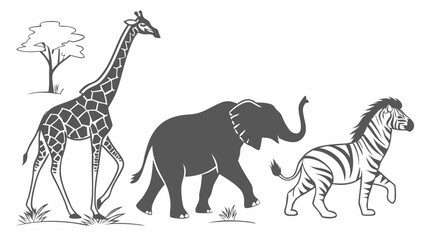 Obraz premium animal vector