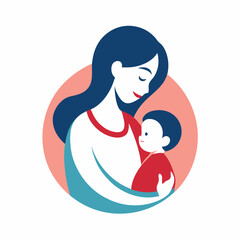 Fototapeta premium Happy mothers day, Moms Make the World Brighter