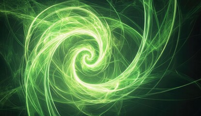Abstract swirling vortex