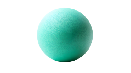 Stress Relief Ball on White Background for Relaxation and Anxiety Relief