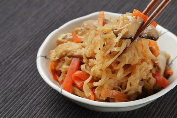 切り干し大根の煮物