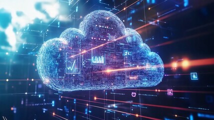 Digital Cloud Computing: Network Data Storage & Processing