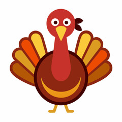 Turkey icon on white background
