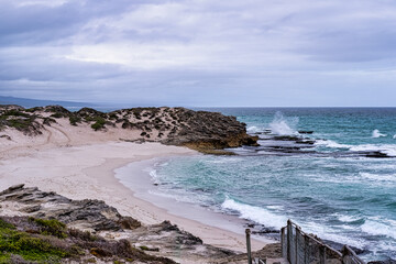 Stormy Coastal Landscape at De Hoop Nature Reserve, South Africa