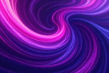 Swirling purple hues, dynamic curves, abstract art , energy, color