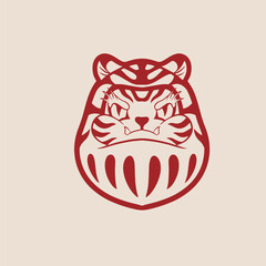 Premium Vector | Japanese festival cultural daruma	
