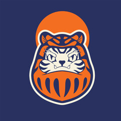 Premium Vector | Japanese festival cultural daruma	
